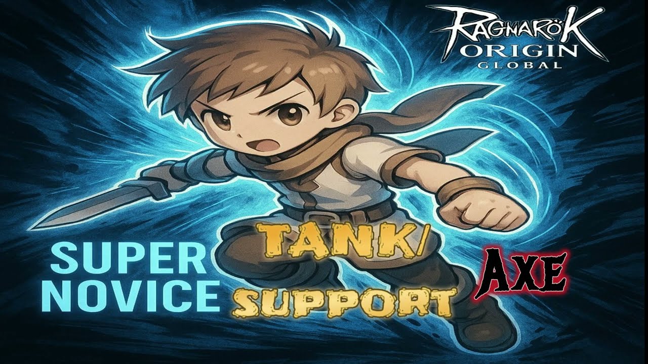 Super Novice Axe Build PVP ( Tank/Support ) | Ragnarok Origins