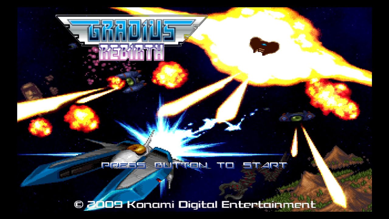 Gradius ReBirth - 1-ALL to 2-2 - Type C - 527,930