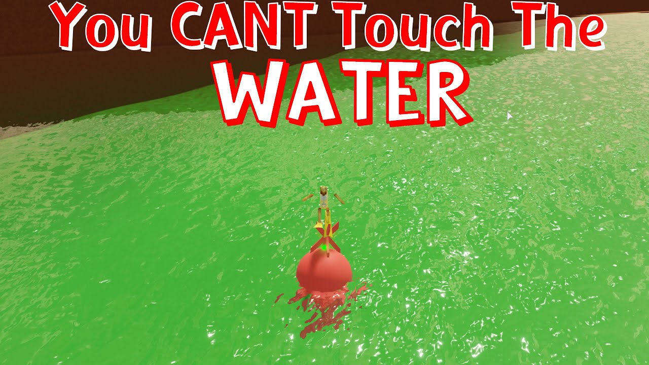 I CANT TOUCH THE WATER!!! Sharkbite Challenges #1