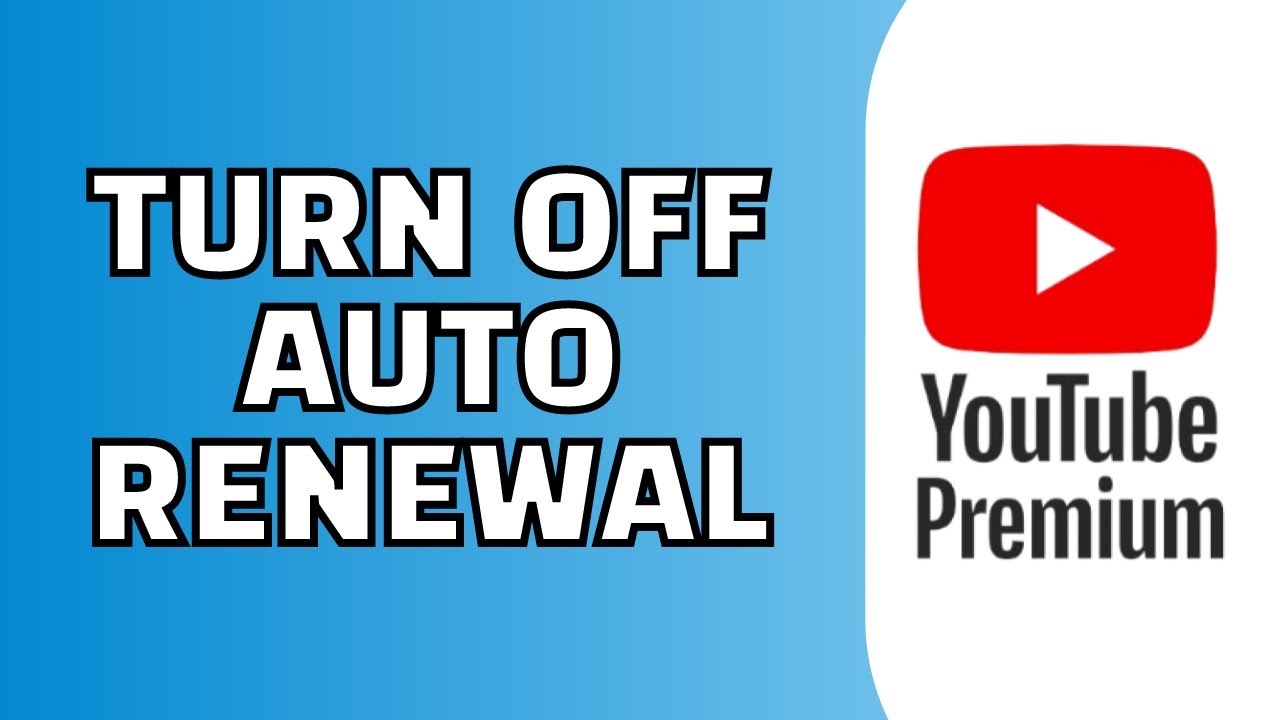 Как отключить автоматическое продление подписки на YouTube Premium