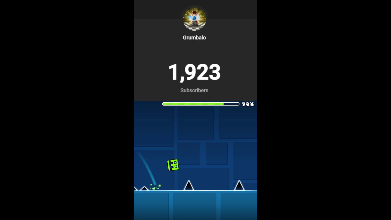 beating every gometry dash level