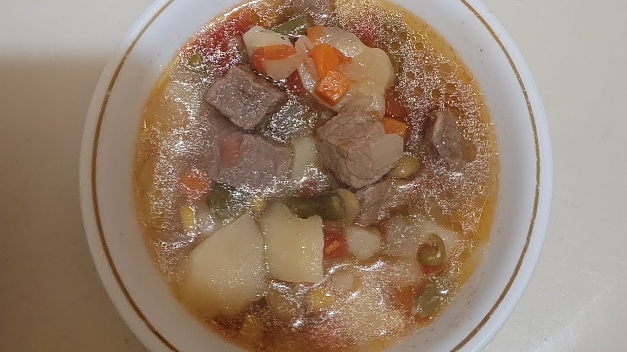 1/16/2026: Instant Pot Vegetable Beef Soup