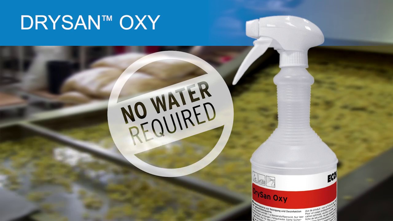 ECOLAB DRYSAN™ OXY – CLEANER & SANITIZER