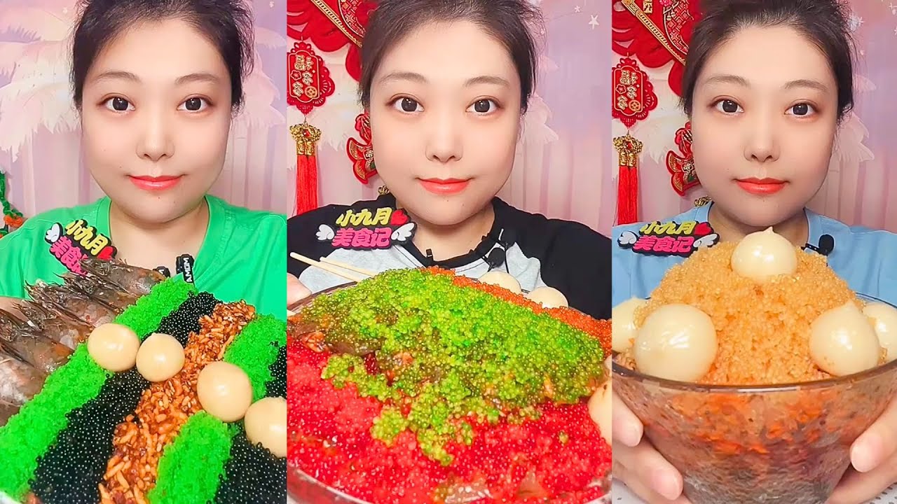 ASMR Chinese Food Eating Show | Traditional Street Food Mukbang #212