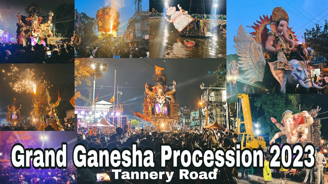 Grand Ganesha Procession 2023 | Tannery Road | Bengaluru | Jai's Official Diary