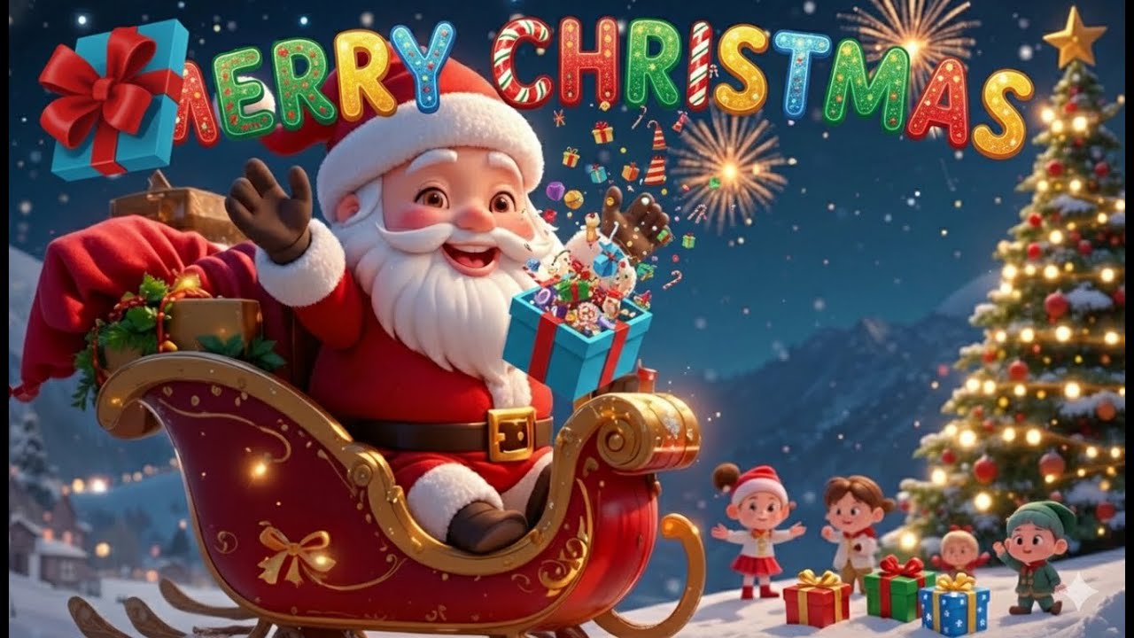Jingle Bells | Jingle Sounds | Merry Christmas 🎄| Santa Song | Christmas Rhymes | Little Jingles