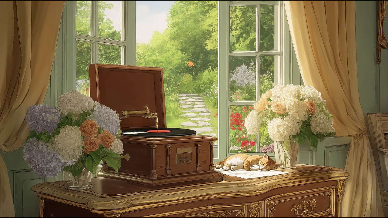 It’s a Dreamy 1940s Morning and Old Music is Playing Softly ✨