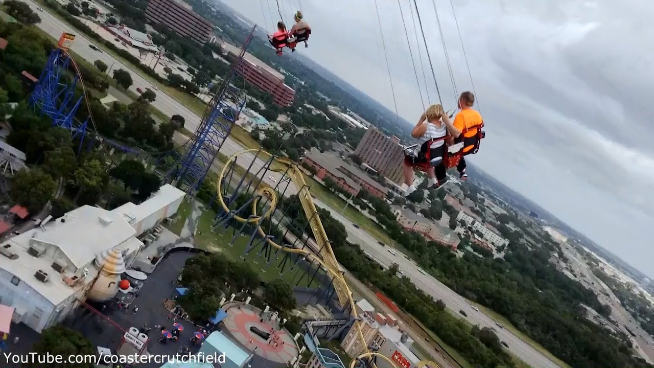 Texas Skyscreamer (HD POV) Six Flags Over Texas
