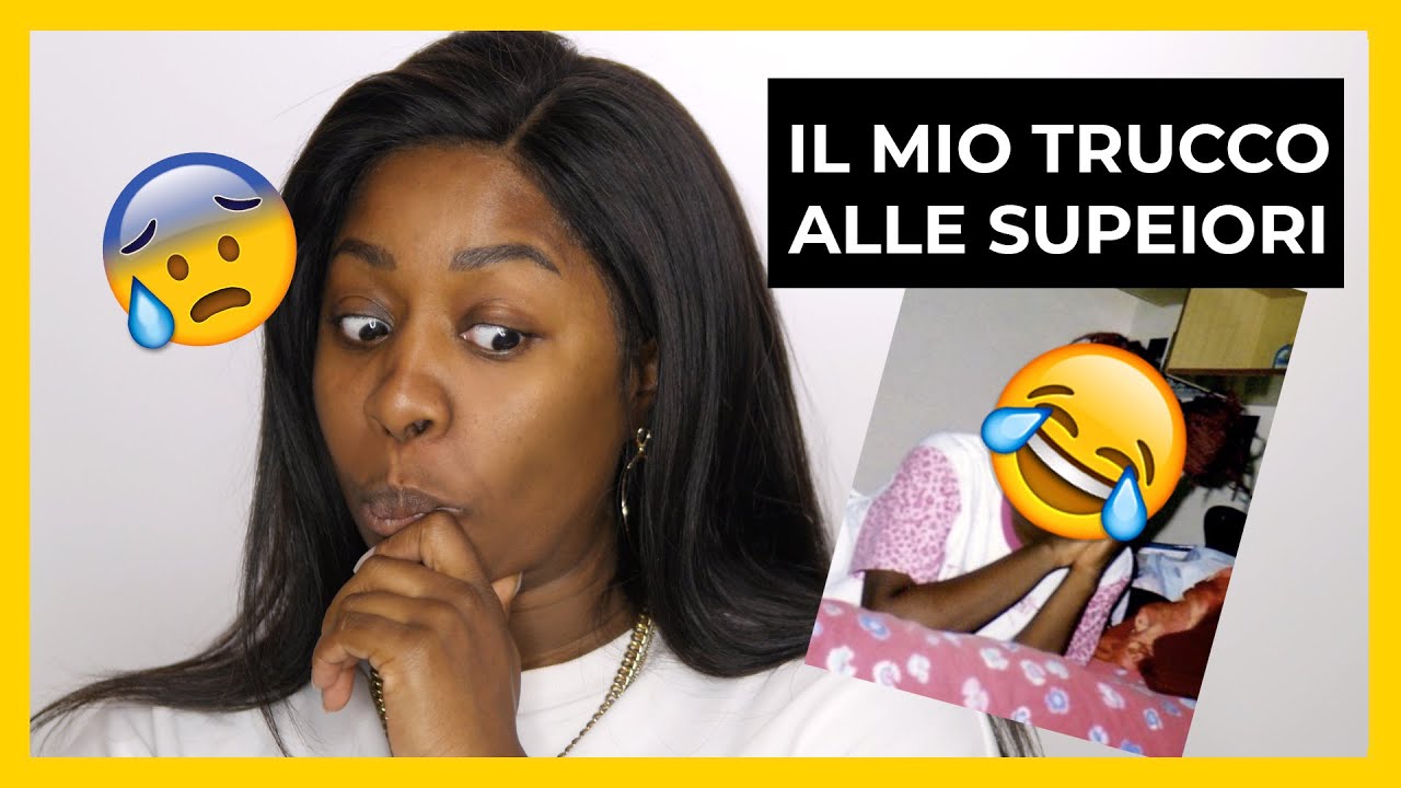 RICREO IL TRUCCO CHE FACEVO ALLE SUPERIORI + FOTO ASSURDE DEL LICEO! BACK TO SCHOOL MAKEUP 2019