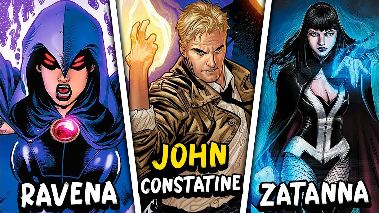 10 USUÁRIOS DE MAGIA MAIS ASSUSTADORES DA DC