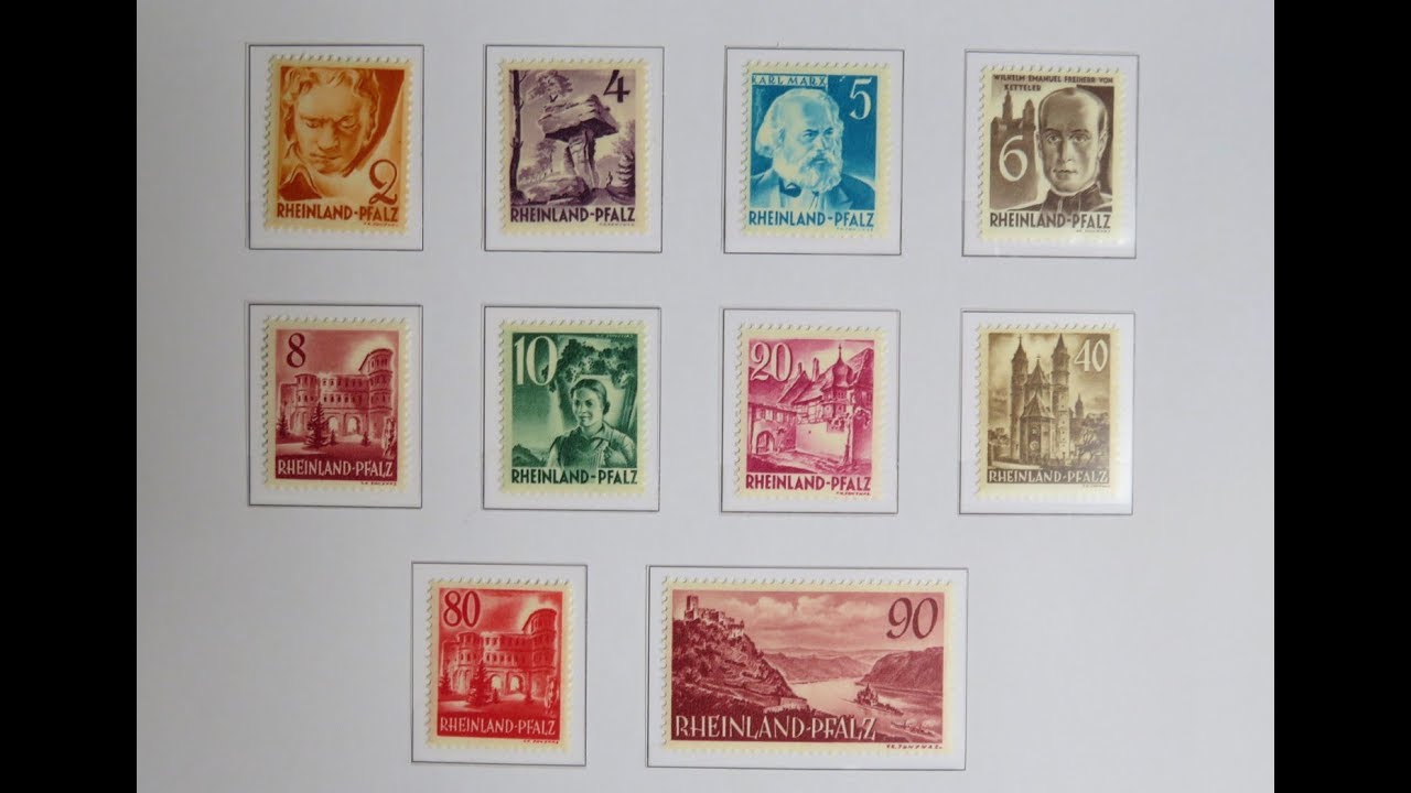 Briefmarken wertvoll oder nicht: Der Wert der Briefmarken der Franz&ouml;sischen Zone von 1945 - 1949