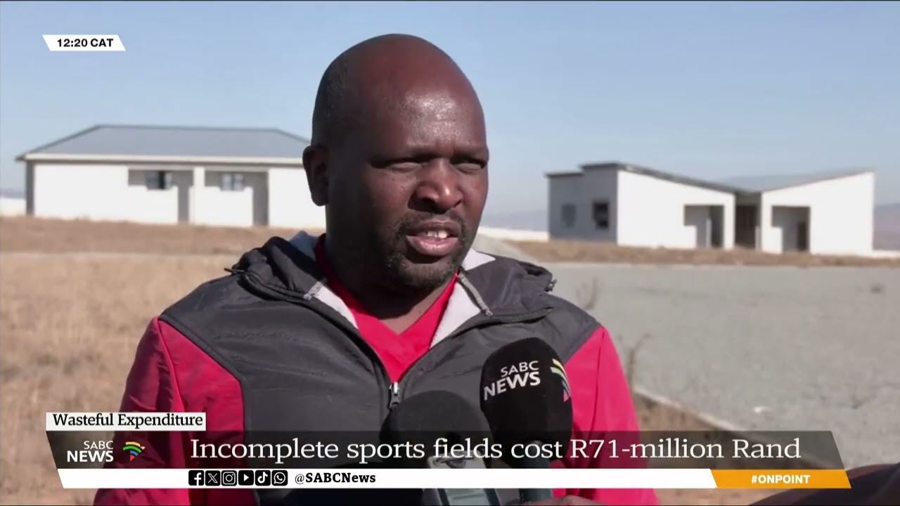 Incomplete Sports Fields cost R71 million in the Eastern Cape