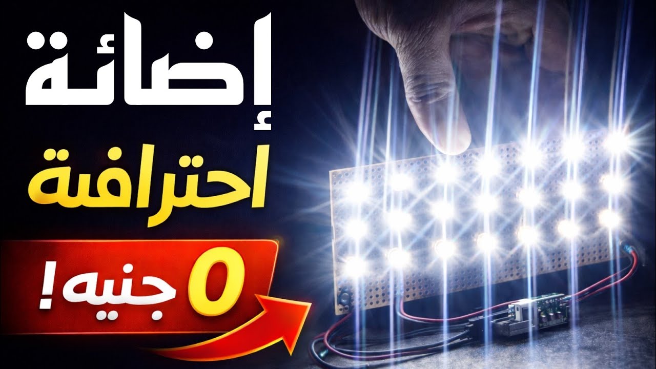 كيف عمل اضائة احترافي بدون تكاليف 2026