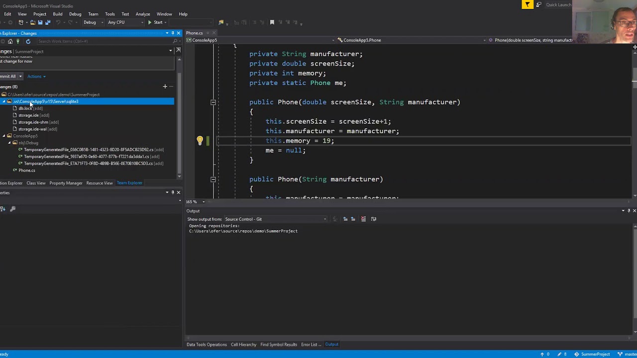 GIT && VisualStudio