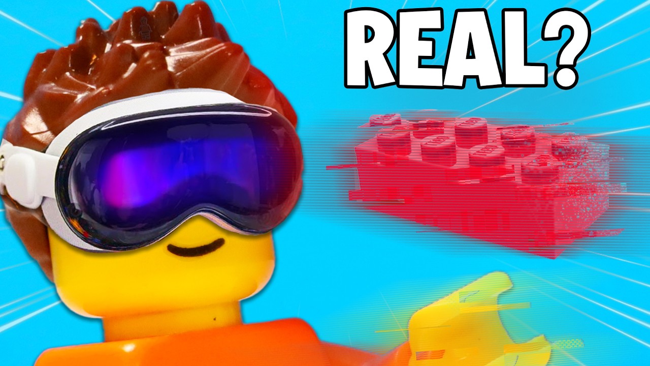LEGO, но я ношу Apple Vision Pro...