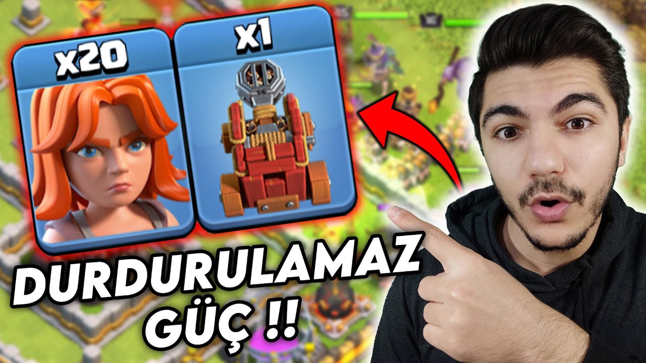 HAYATIMDA KULLANDIM EN TEHLİKELİ ORDU !! - Clash Of Clans