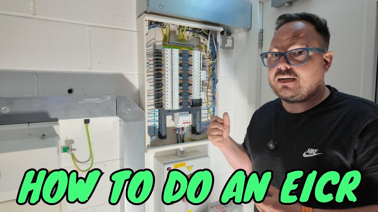 How to do a large EICR on commercial premises - LIVE tests included....