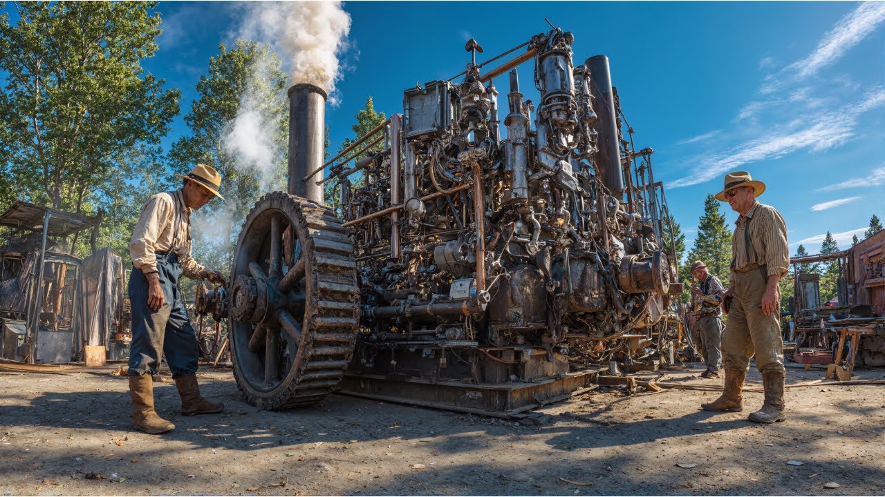 Antique Engines Starting & Running | Nearly 100 Years of Mechanical Power