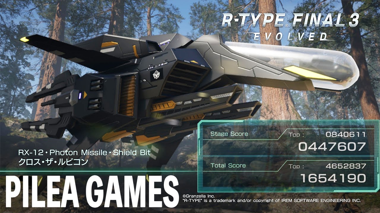 R-TYPE FINAL 3 | 最高難易度ノーミス | CROSS THE RUBICON & CHARON