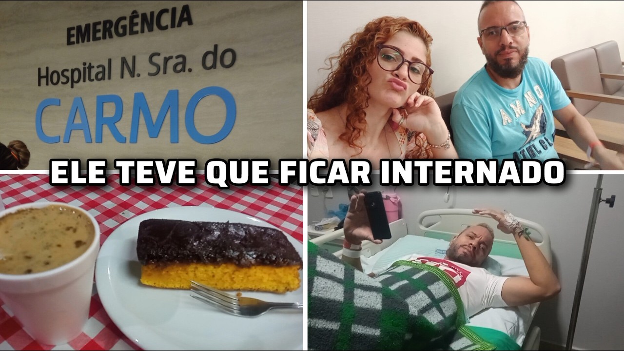 ELE VAI TER QUE FAZER CIRURGIA | ROTINA PUXADA NO HOSPITAL - Edlayne Marques