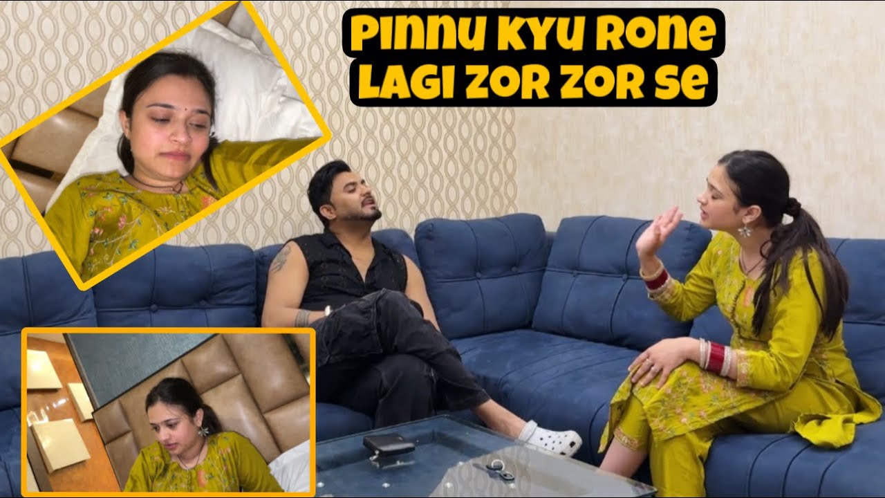 Pinnu kyu rone lagi zor zor se🥲asa kya ho gya