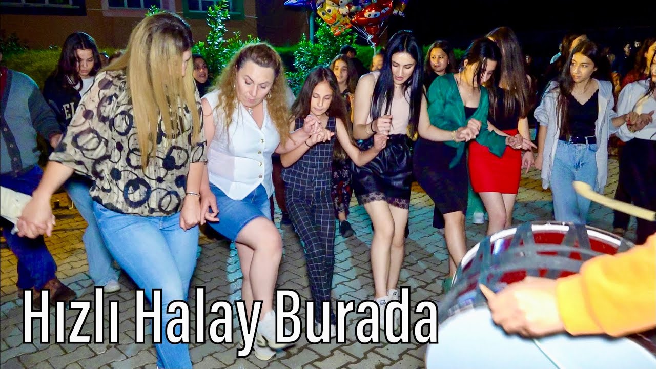 Mükemmel Köy Düğünü -  Hızlı Halay Böyle Oynanır !