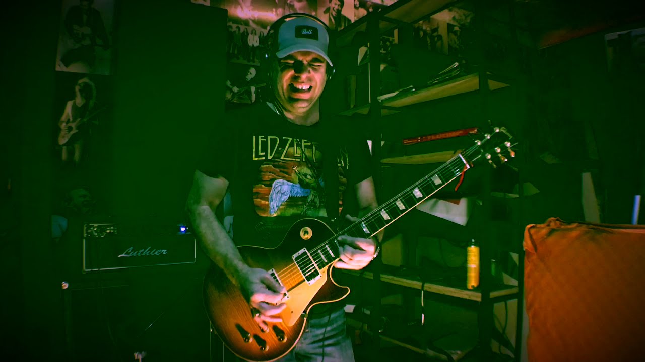 Gibson Les Paul Jimmy Page & ODS 50 Luthier amps