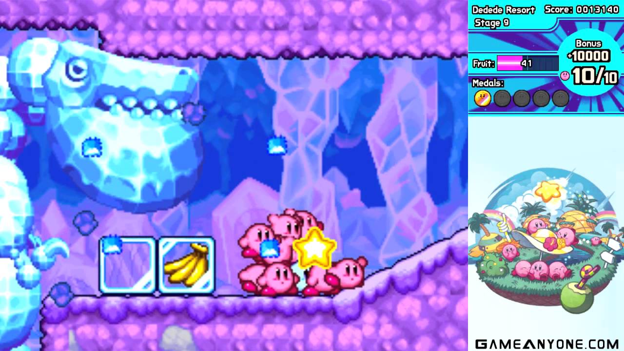 Kirby Mass Attack Walkthrough - Part 32: Stage 3-9