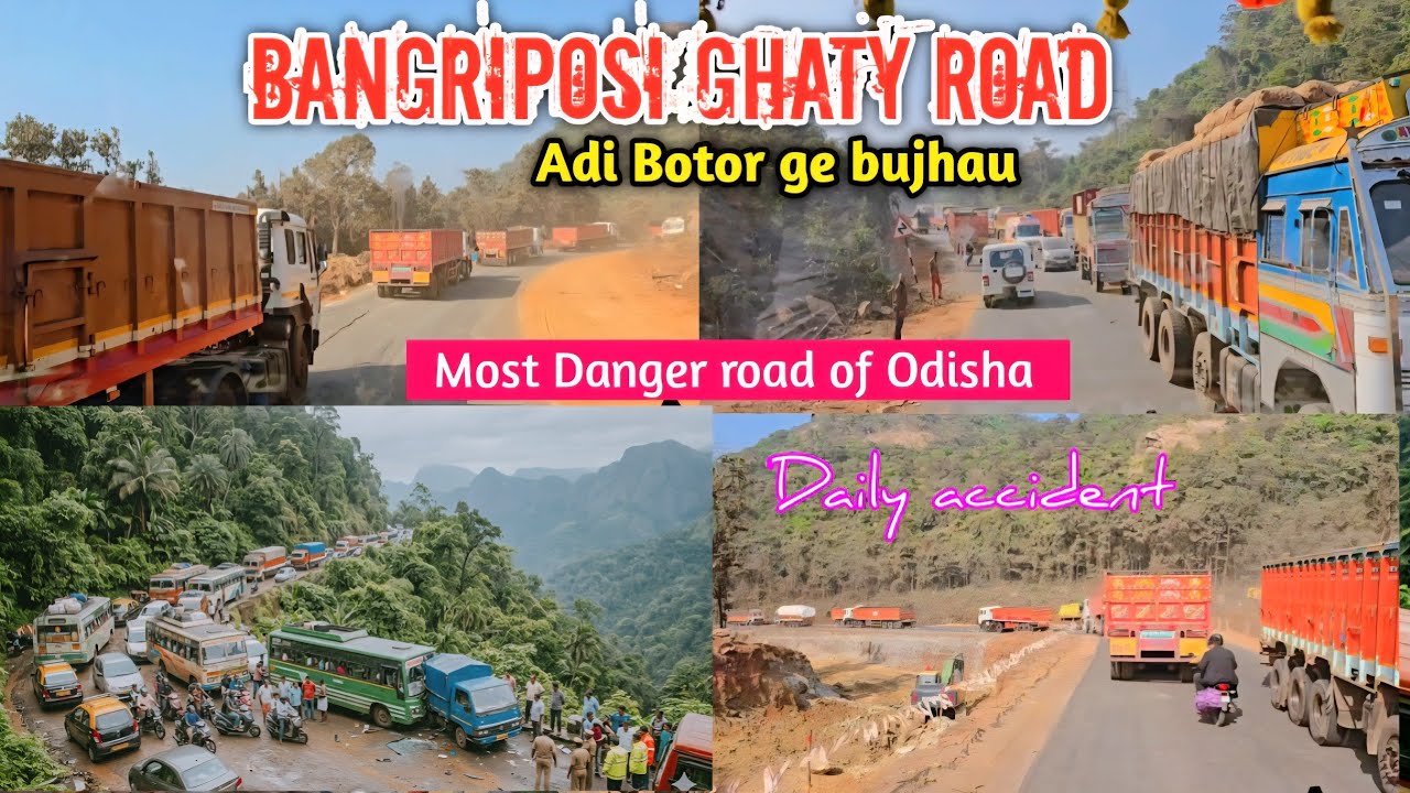 BANGRIPOSI GHATY danger road of Mayrbhanj, ODISHA | Santhali vloger @didiarshuvlog7839 