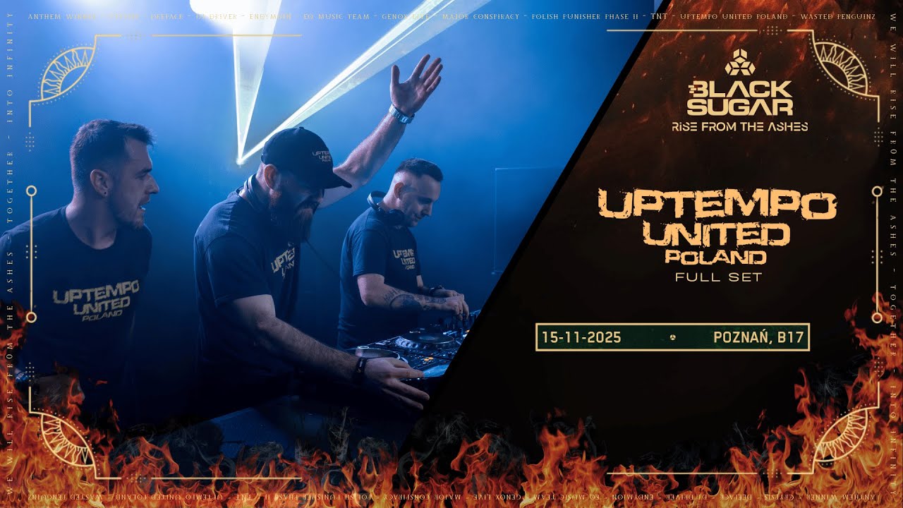 UPTEMPO UNITED POLAND - FULL SET | RISE FROM THE ASHES - BLACK SUGAR 2025
