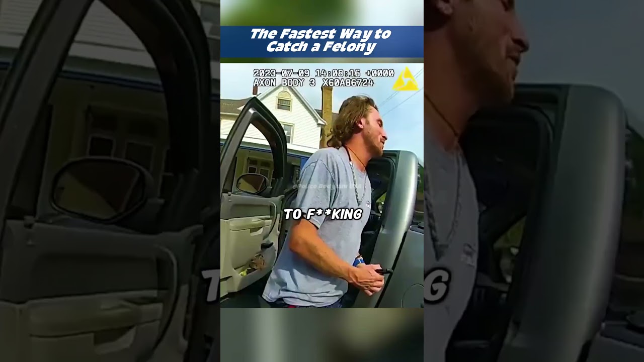 Man Turns Simple Traffic Stop Into Felony