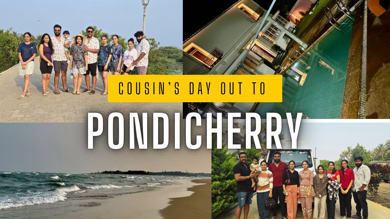 Cousin’s day out | Pondicherry Trip vlog in Kannada | Bhavitha gowda