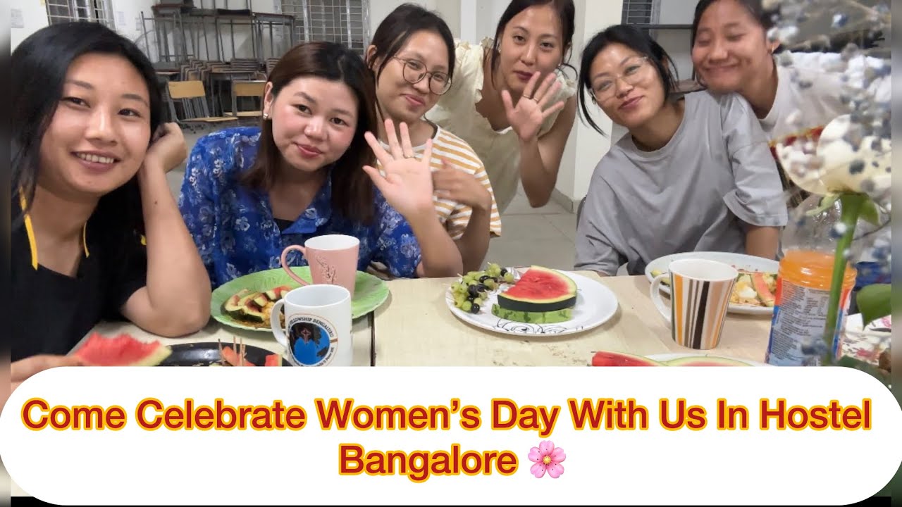 Naga Girl in Bangalore | Women’s Day Hostel Celebration 🌷