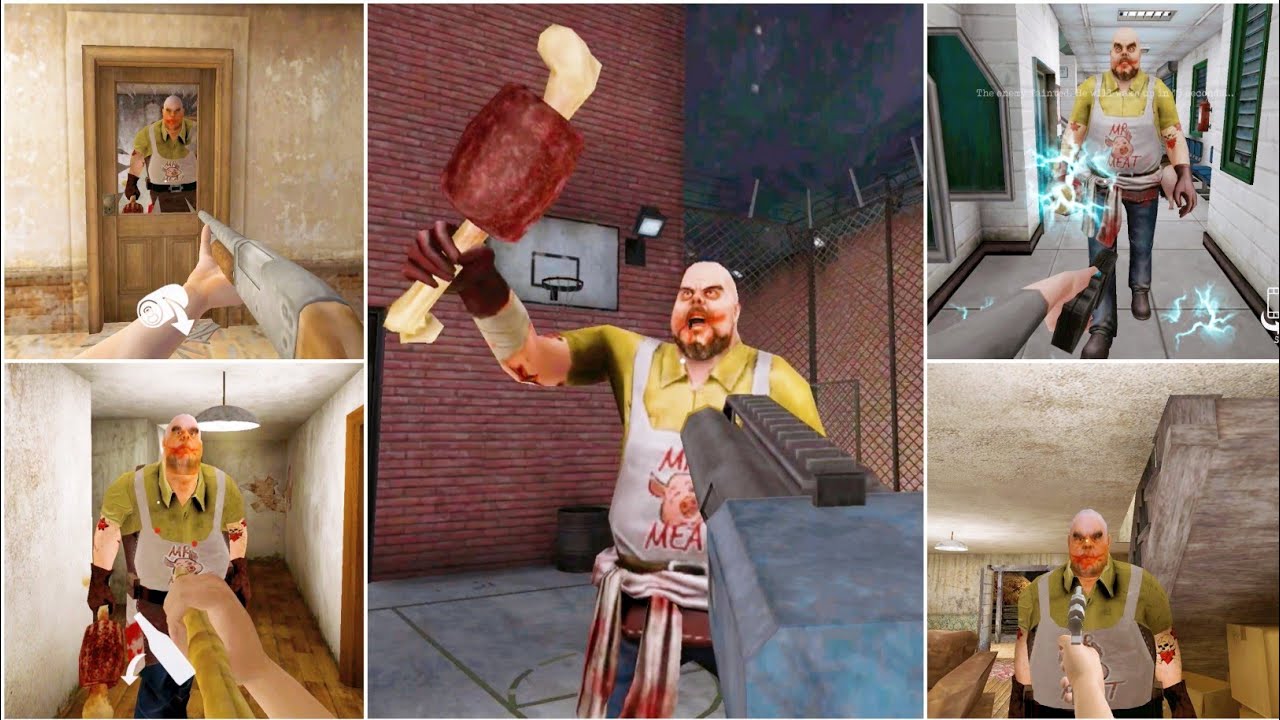 Mr Meat Vs Mr Meat 2 All Weapons