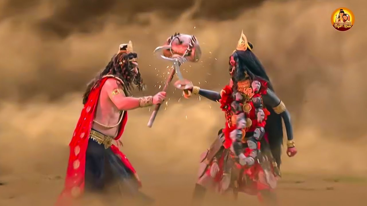 माँ काली और राक्षस के बीच आमना सामना ||