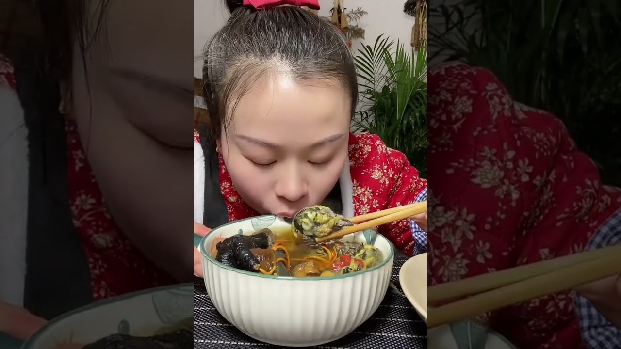 Yummy Spicy Food Mukbang 😋🌶️ ASMR Eating Hot Pot Malatang with Sour Pickled Lime Chicken Soup 