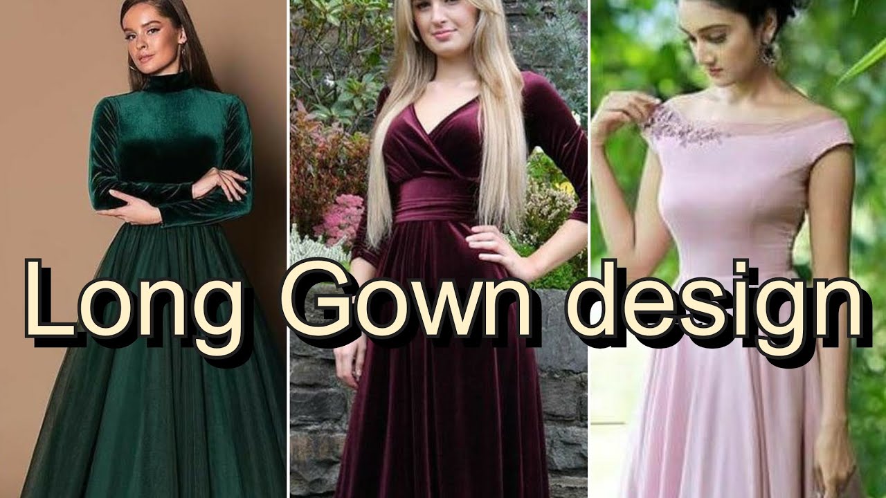 #Latest Long Satin Gown design🥰|| Long Satin Gown Collection|| Stitch #Gown satin gown from 2023❤
