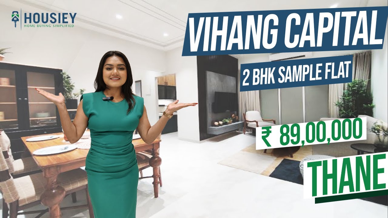 Vihang Capital Thane | 2 BHK Sample Flat Tour | Vihang Group Thane