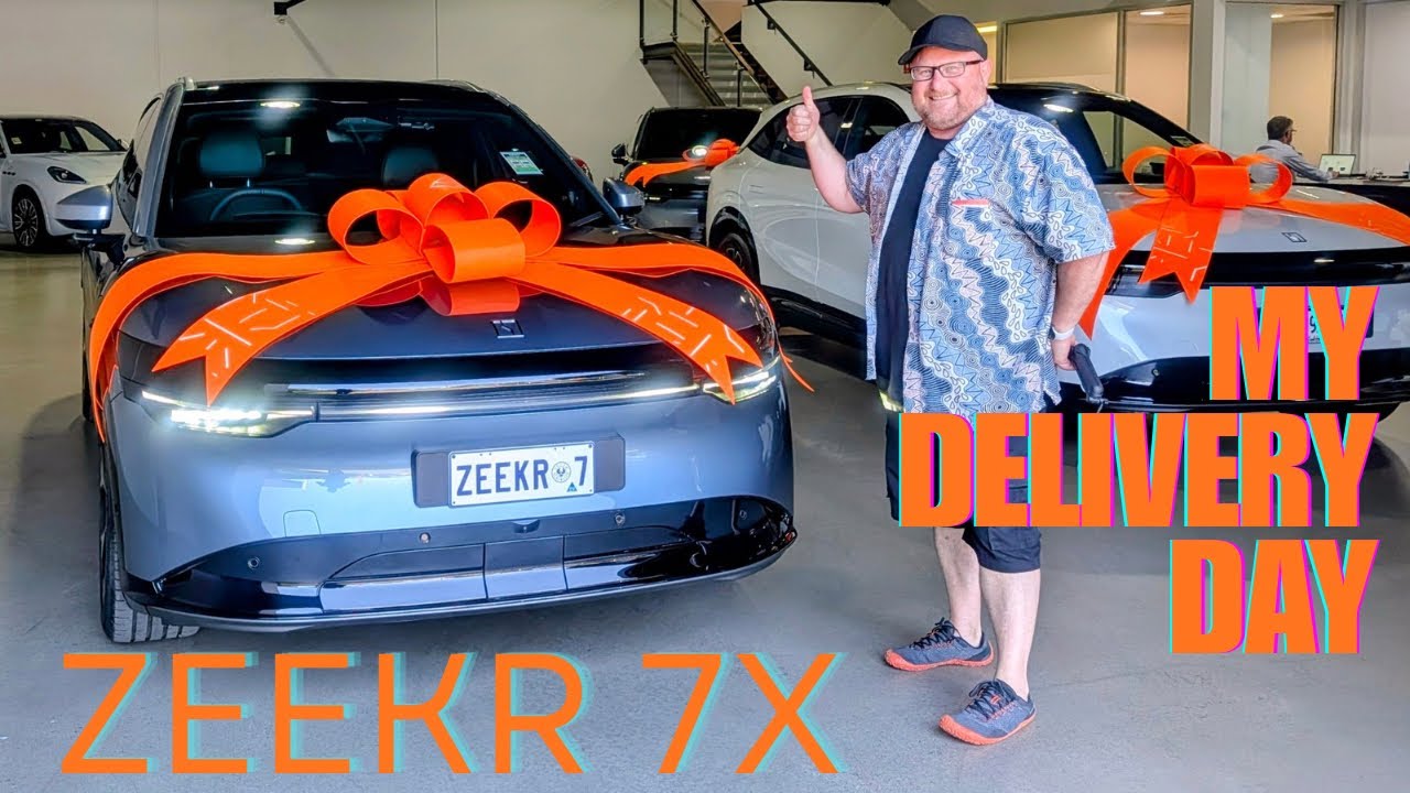 Получаю свой новенький Zeekr 7X AWD