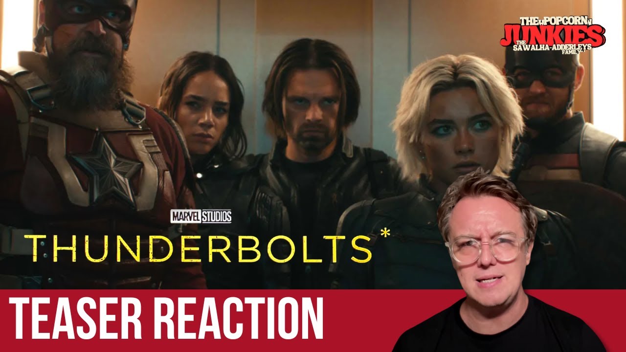 «ГРОМАДНИКИ» от Marvel Studios* (официальный тизер) Реакция любителей попкорна