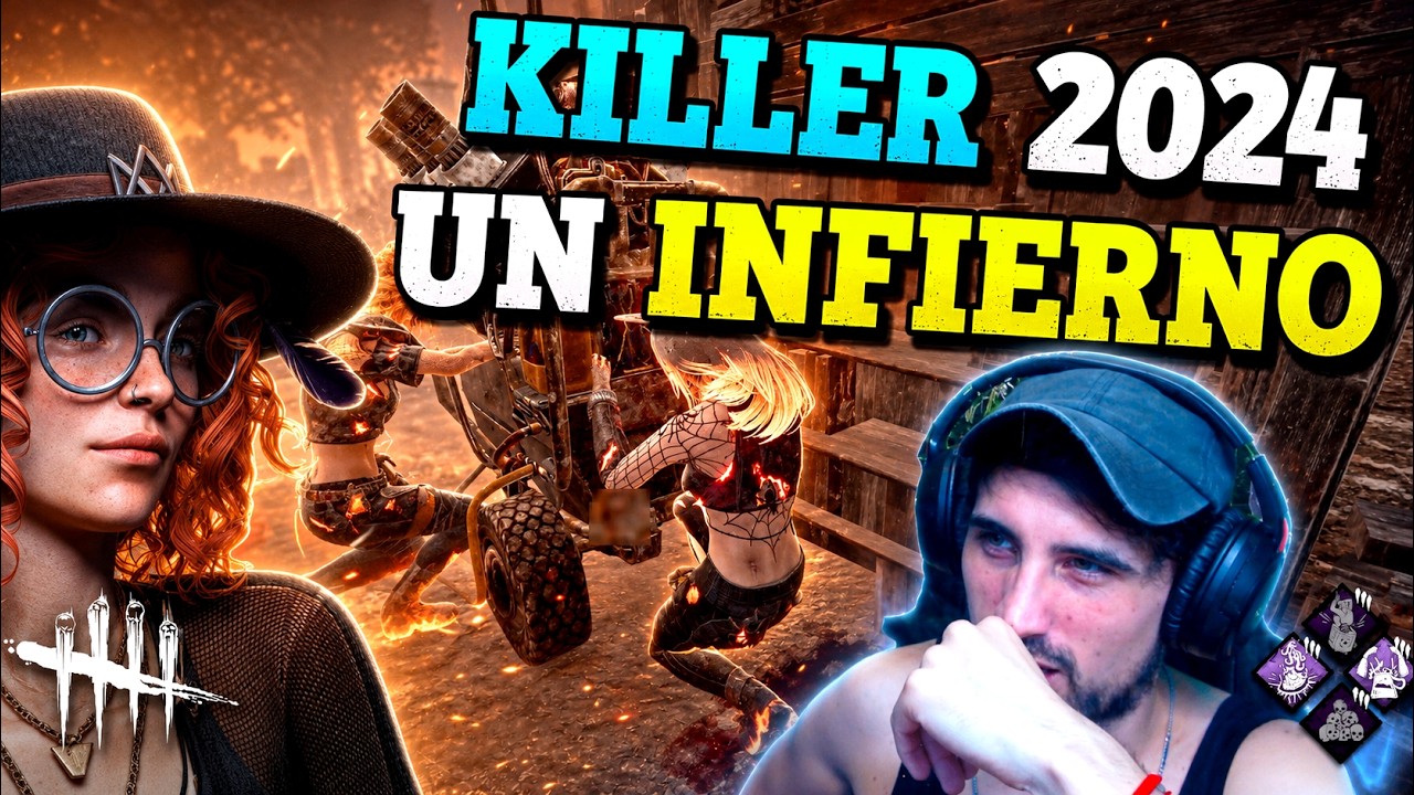 ⚠️JUGAR de KILLER en 2024 es un INFIERNO: RUSHEO EXTREMO y TANQUEOS LETALES | Dead by Daylight
