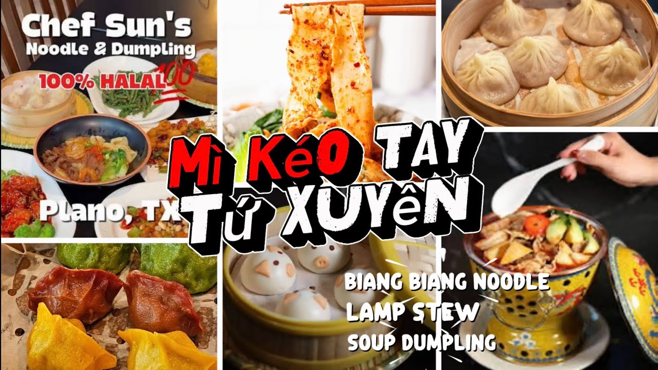 Mì kéo tay đặc biệt Tứ Xuyên, vừa cay vừa đậm đà, thịt cừu hầm mềm ăn cơm hết xảy #chinesefood
