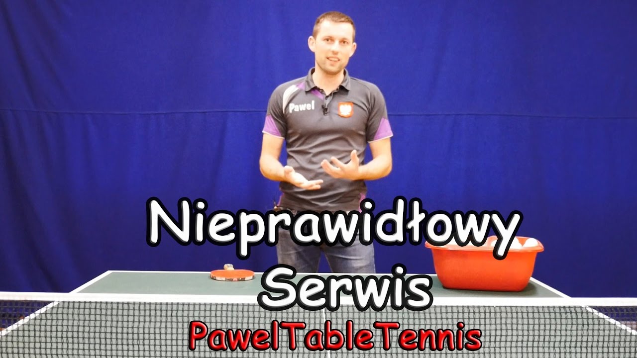 Nieprawidłowy serwis - Tenis Stołowy