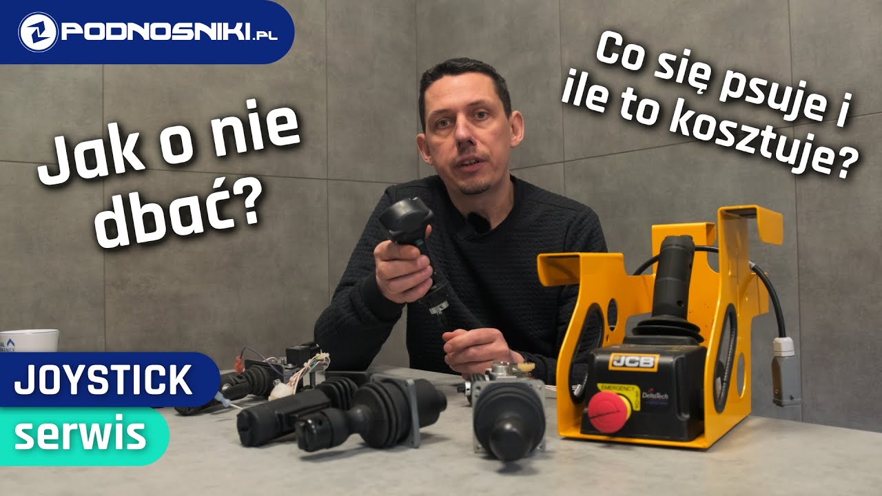 JOYSTICKI w podnośniku. Budowa, awarie, ceny części, konserwacja,  | #serwis #wyższypoziom