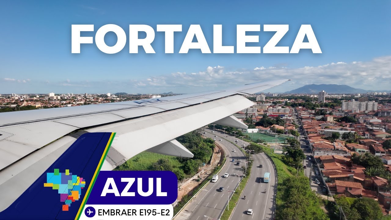 VOO RECIFE ✈ FORTALEZA NO EMBRAER 195 E2 DA AZUL