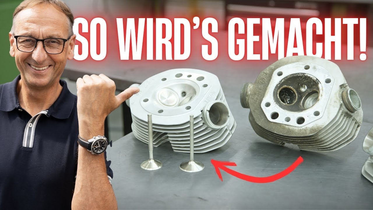 Zylinderkopf &uuml;berholen - SO machst du es richtig! Im Motorenraum mit Dietmar