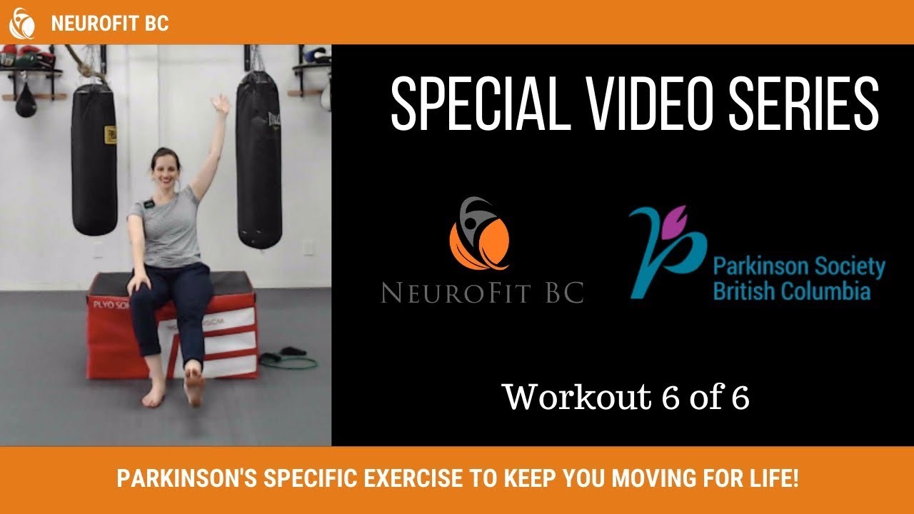 Parkinson's Specific Exercise - Special series seated & standing options 6/6