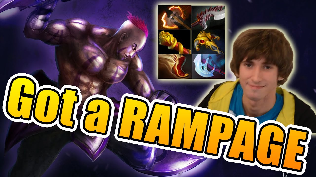 Dendi Dota 2 [Anti-Mage] vs 7mad - Got a RAMPAGE