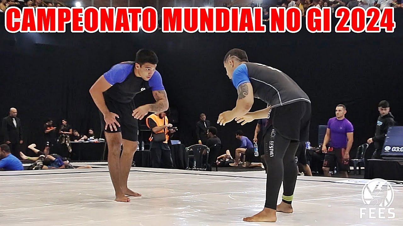 JIU JITSU - LUTA DURÍSSIMA ! CAMPEONATO MUNDIAL NO GI 2024 - CBJJE
