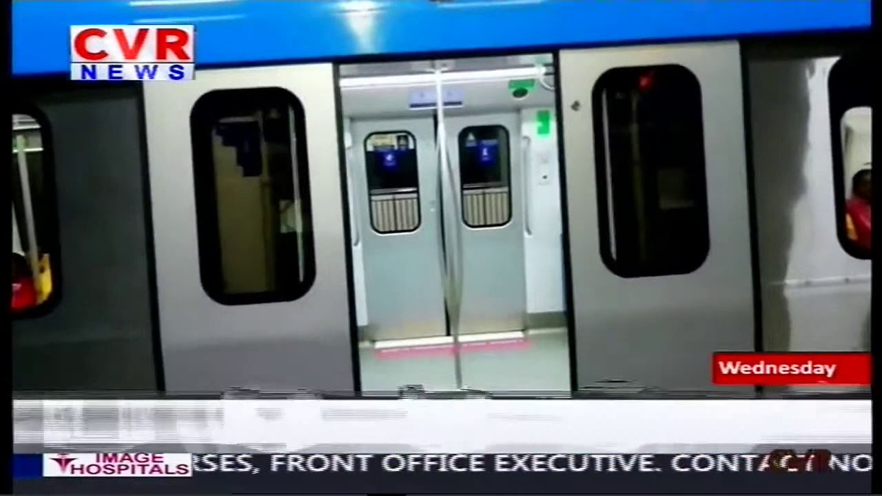 Hyderabad metro services disrupted for 20 mins due to technical snag  | CVR English